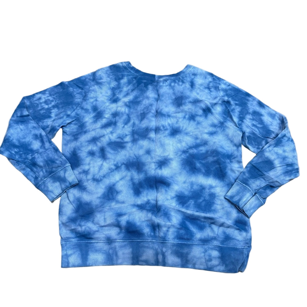 Old Navy Blue Tie-dye Crewneck Sweater Size Large - Picture 3 of 6